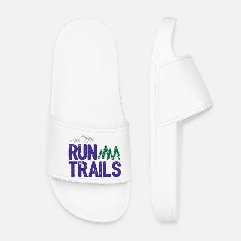 Run Trails - Frauen Badelatschen - Weiß