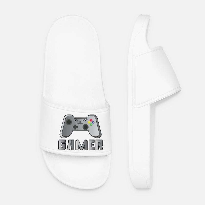 Gamer - Women’s Pool Sliders - white