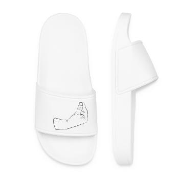 Qu’est-ce que tu veux geste - Claquettes Femme - blanc - Devant