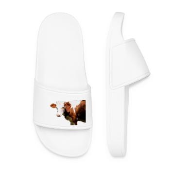Cow - Women’s Pool Sliders - white - Front