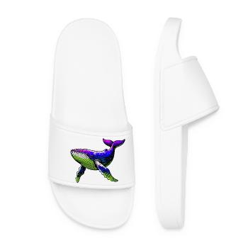 Whale - Women’s Pool Sliders - white - Front
