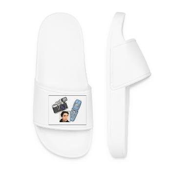 Photo Vapeur - Claquettes Femme - blanc - Devant