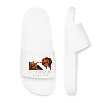 La création de gains - Claquettes Femme - blanc - Devant