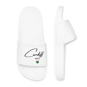 Design élégant Cardiff, fierté galloise - Claquettes Femme - blanc - Devant