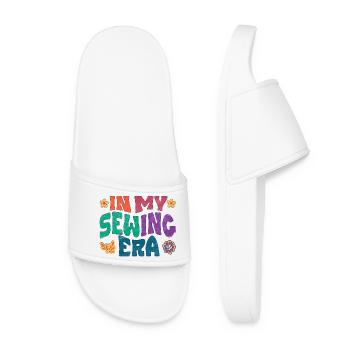 In my sewing era - Women’s Pool Sliders - white - Front