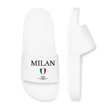 I love Milan, souvenir Milan - Women’s Pool Sliders - white - Front