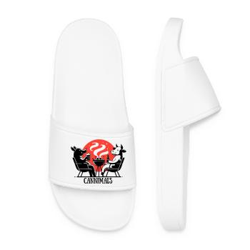 Bull and Boar 01 - Frauen Badelatschen - Weiß - Vorne