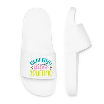 Artisanat avant l’adulte - Claquettes Femme - blanc - Devant