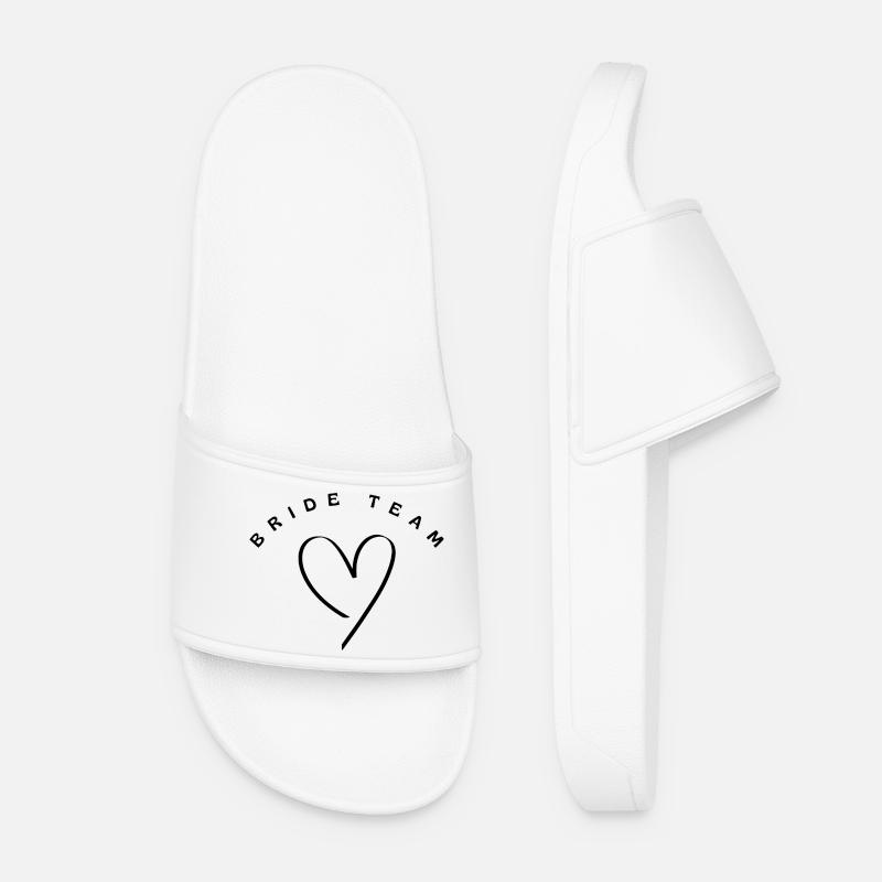 Bride - Women’s Pool Sliders - white