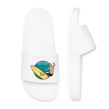 Le vivaneau de la Gold Coast Queensland Rocks Surf Tropical - Claquettes Femme - blanc - Devant