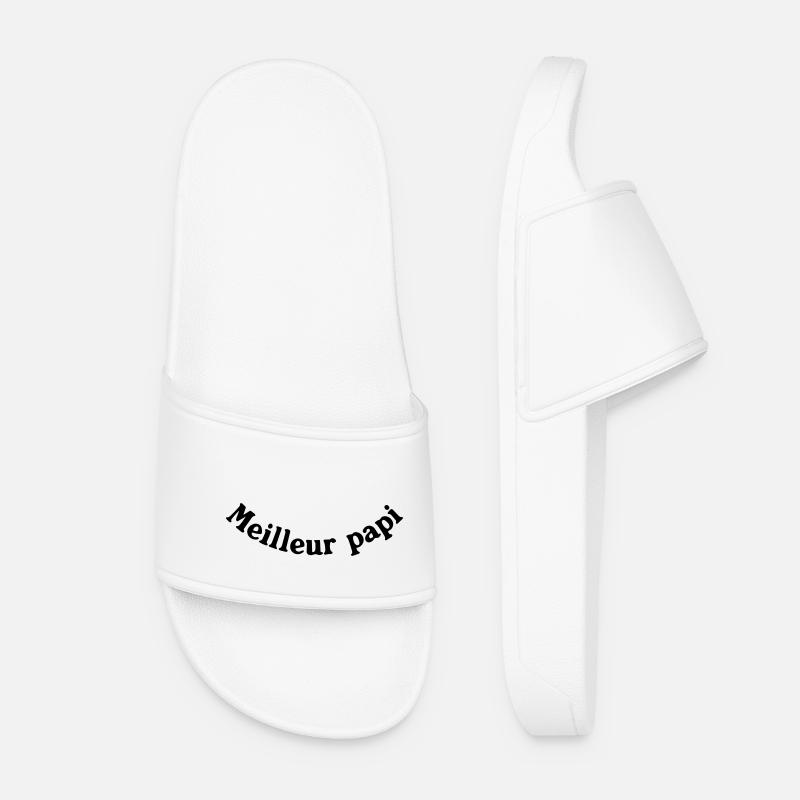 BEST PAPI - Women’s Pool Sliders - white