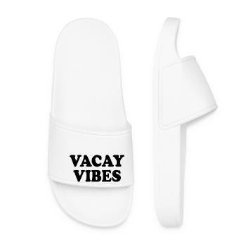 Vacay vibes - Claquettes Femme - blanc - Devant