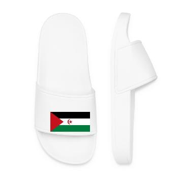 Sahrawi Arab Democratic Republic - Women’s Pool Sliders - white - Front
