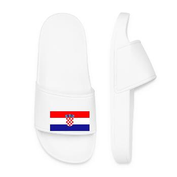Croatia - Women’s Pool Sliders - white - Front
