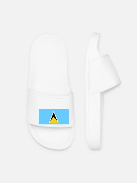 Saint Lucia - Women’s Pool Sliders - white