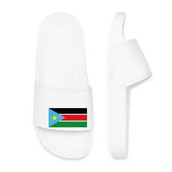 Soudan du Sud - Claquettes Femme - blanc - Devant