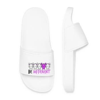 5 Bunny Friends Difference Be Different Different - Women’s Pool Sliders - white - Front