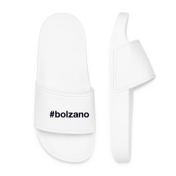 BOLZANO Hashtag - Frauen Badelatschen - Weiß - Vorne