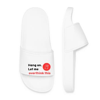 Hang on let me over think this - Women’s Pool Sliders - white - Front