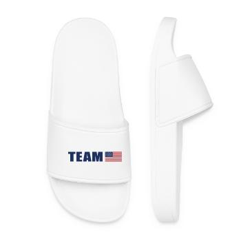 Team USA - Women’s Pool Sliders - white - Front