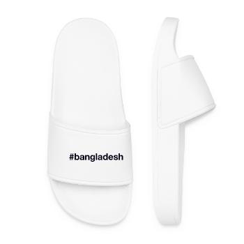 BANGLADESH Hashtag - Women’s Pool Sliders - white - Front