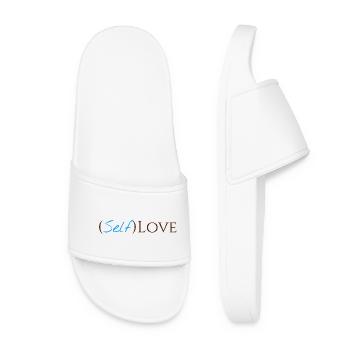 (Self)love - Women’s Pool Sliders - white - Front