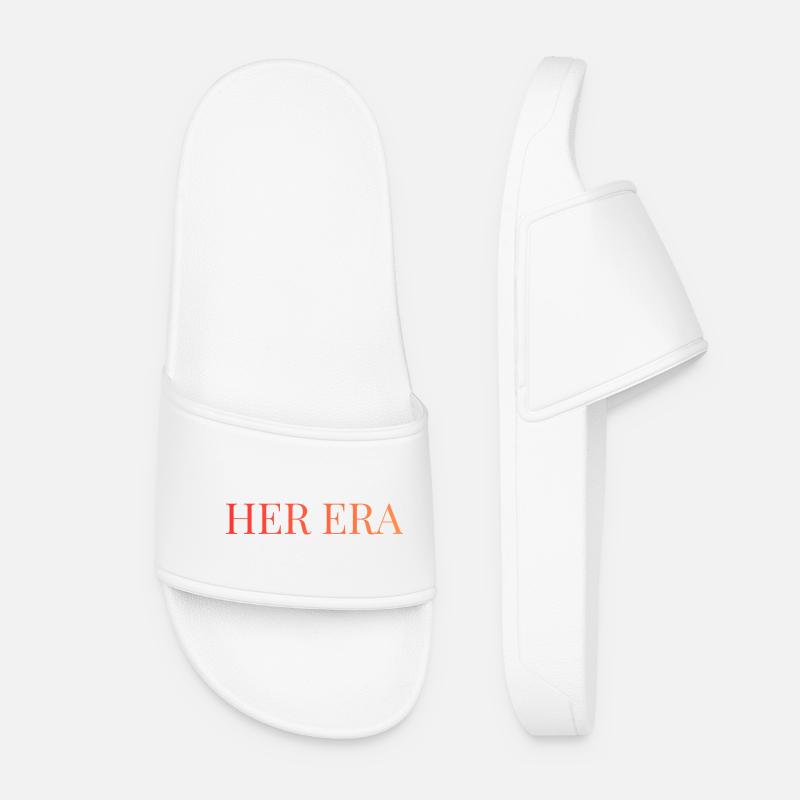 Her era - Women’s Pool Sliders - white