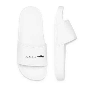 Awaiting design upload - Women’s Pool Sliders - white - Front