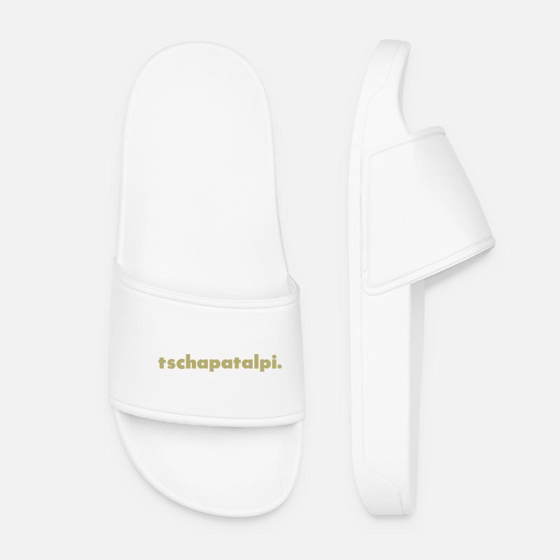 Tschapatalpi. - Women’s Pool Sliders - white