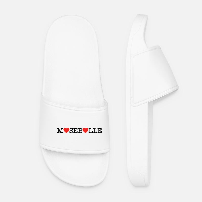 Mosebolle - Women’s Pool Sliders - white