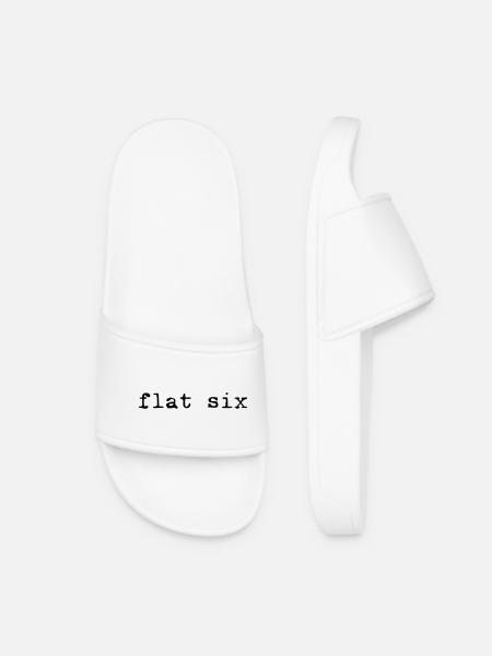 Flat sechs - Frauen Badelatschen - Weiß