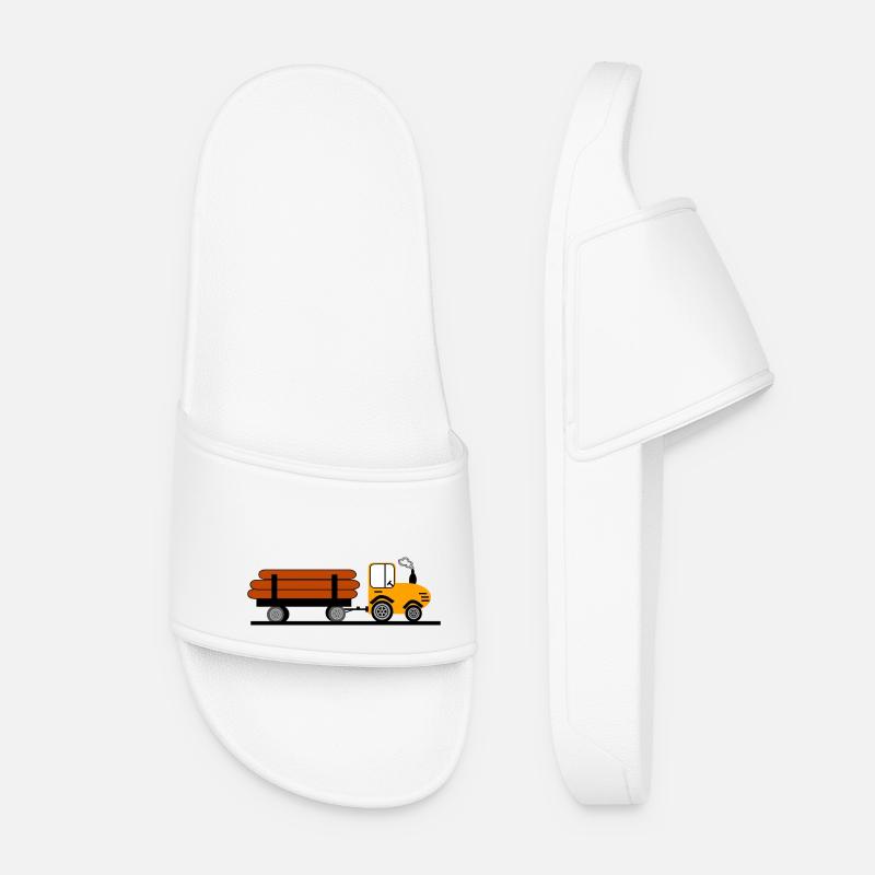 Tractor - Women’s Pool Sliders - white