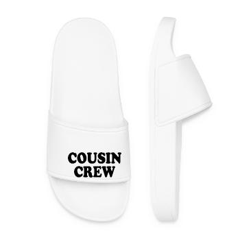Cousin crew - Frauen Badelatschen - Weiß - Vorne