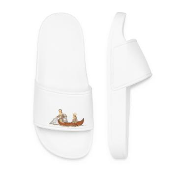 Pêcheur de Gävle - Claquettes Femme - blanc - Devant