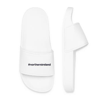 NORTHERN IRELAND Hashtag - Women’s Pool Sliders - white - Front
