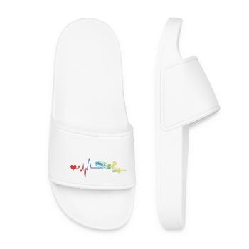 Screwdriver pulse heartbeat - Women’s Pool Sliders - white - Front
