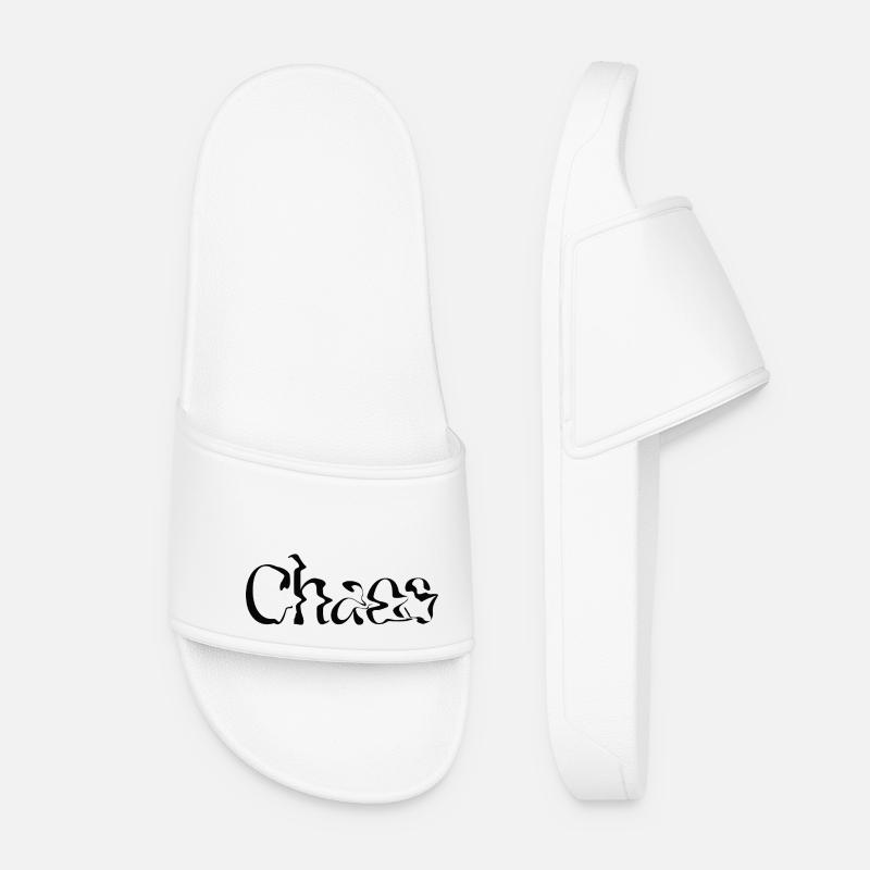 Chaos - Frauen Badelatschen - Weiß