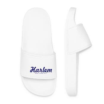 Harlem - NYC - New York City - United States - USA - Women’s Pool Sliders - white - Front