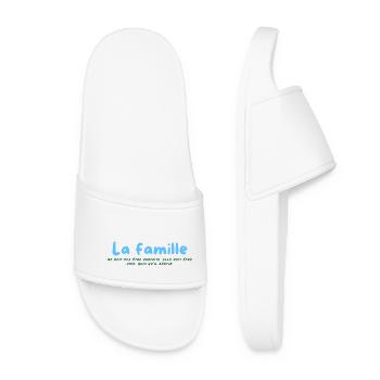 famille - Claquettes Femme - blanc - Devant
