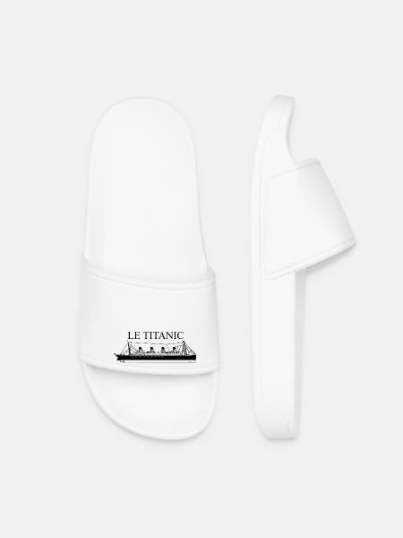 ship titanic - Women’s Pool Sliders - white