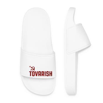 Tovarish - Women’s Pool Sliders - white - Front