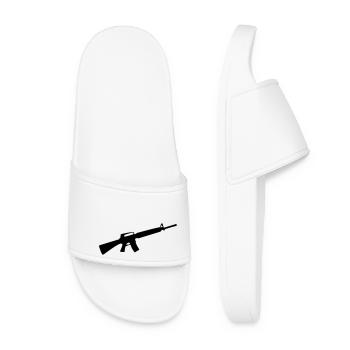 Weapon Gun - Women’s Pool Sliders - white - Front