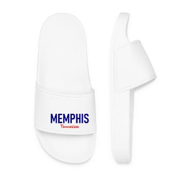 Memphis - Tennessee - USA - United States America - Women’s Pool Sliders - white - Front