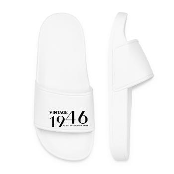 Vintage 1946 aged to perfection - Claquettes Femme - blanc - Devant