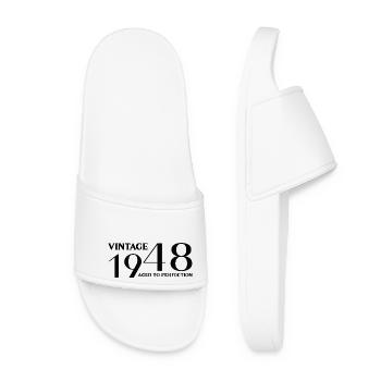 Vintage 1948 aged to perfection - Women’s Pool Sliders - white - Front