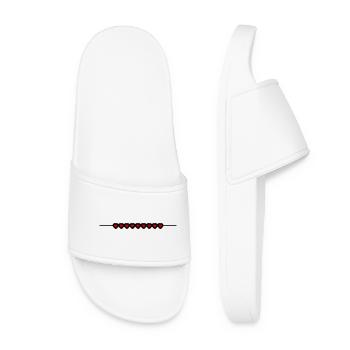 Heart Line Love - Women’s Pool Sliders - white - Front