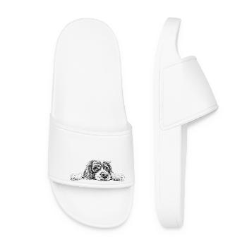 meilleur ami - Claquettes Femme - blanc - Devant