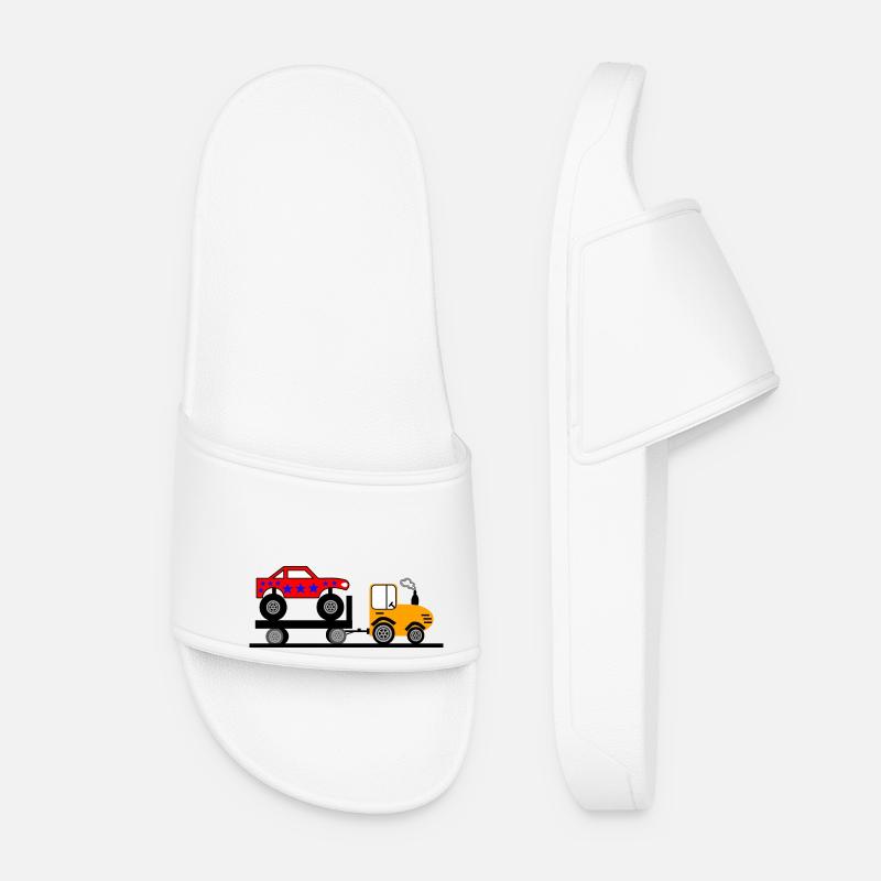 Tractor - Women’s Pool Sliders - white