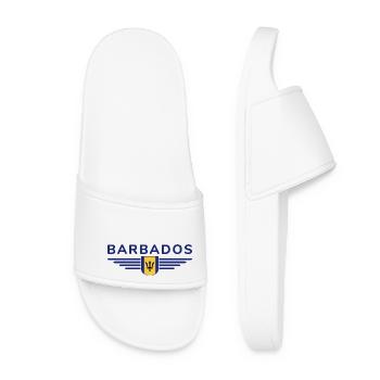 Barbados T-Shirt: Pure Caribbean feeling - Women’s Pool Sliders - white - Front