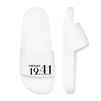 Vintage 1941 aged to perfection - Women’s Pool Sliders - white - Front